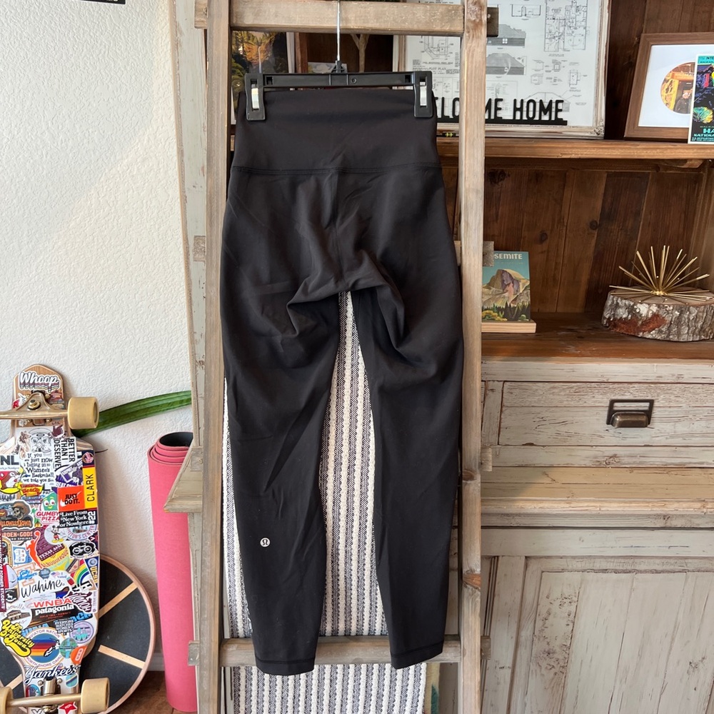 Lululemon x Soulcycle women’s wunder train contour fit high rise tight size 4 - Picture 4 of 10